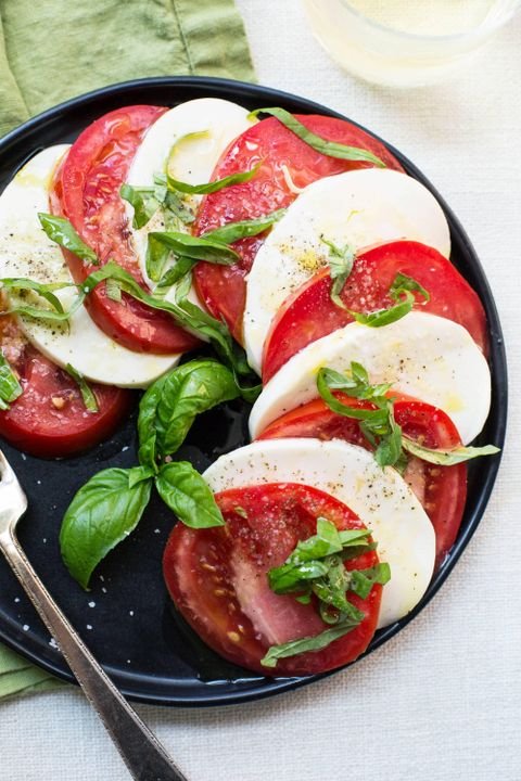 Slised Tomato/Feta Cheese